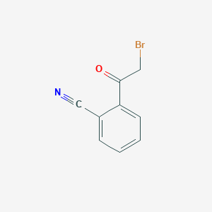 molecular formula C9H6BrNO B1603220 2-(2-溴乙酰基)苯甲腈 CAS No. 683274-86-4