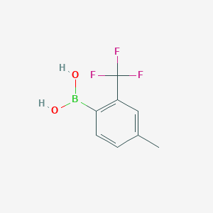 (4-Methyl-2-(trifluoromethyl)phenyl)boronic acid