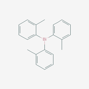 molecular formula C21H21Bi B160327 三邻甲苯基铋 CAS No. 10050-08-5