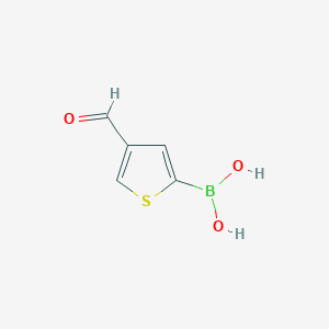 B1603277 (4-Formylthiophen-2-yl)boronic acid CAS No. 1186026-19-6