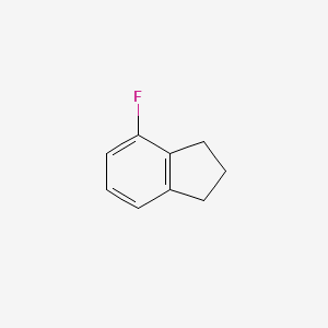 B1603281 4-Fluoro-2,3-dihydro-1H-indene CAS No. 57526-99-5