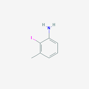 molecular formula C7H8IN B1603289 2-Iodo-3-methylaniline CAS No. 89938-16-9