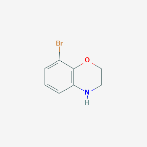 molecular formula C8H8BrNO B1603295 8-Bromo-3,4-dihydro-2H-1,4-benzoxazine CAS No. 625394-65-2