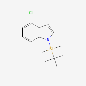 4-Chloro-N-(tert-butyldimethylsilyl)indole