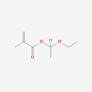 molecular formula C8H14O3 B1603319 1-Ethoxyethyl 2-methylprop-2-enoate CAS No. 51920-52-6