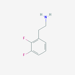 molecular formula C8H9F2N B1603352 Benzeneethanamine, 2,3-difluoro- CAS No. 311346-59-5