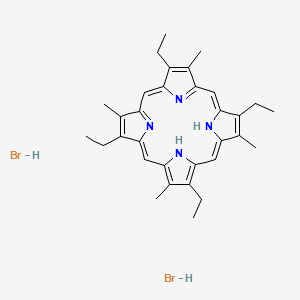 molecular formula C32H40Br2N4 B1603363 Etioporphyrin I dihydrobromide CAS No. 69150-58-9