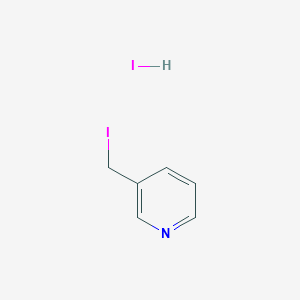 molecular formula C6H7I2N B1603366 3-(Iodomethyl)pyridine hydroiodide CAS No. 69966-59-2