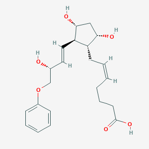 molecular formula C22H30O6 B160338 16-苯氧基四氢前列腺素 F2α CAS No. 51705-19-2