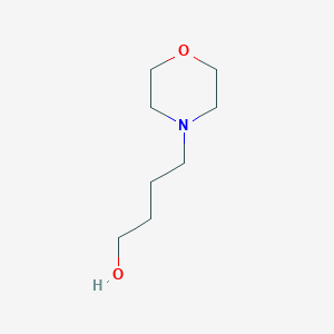 molecular formula C8H17NO2 B1603391 4-モルホリノブタン-1-オール CAS No. 5835-79-0