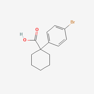 molecular formula C13H15BrO2 B1603395 1-(4-Bromophenyl)cyclohexanecarboxylic acid CAS No. 732308-80-4