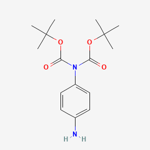 B1603412 N,N-Di-tert-butoxycarbonyl-benzene-1,4-diamine CAS No. 883554-90-3