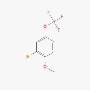 molecular formula C8H6BrF3O2 B1603458 2-溴-1-甲氧基-4-(三氟甲氧基)苯 CAS No. 200956-14-5