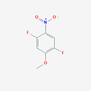 B1603505 1,4-Difluoro-2-methoxy-5-nitrobenzene CAS No. 66684-63-7