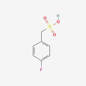 B1603511 (4-Fluorophenyl)methanesulfonic acid CAS No. 1064778-57-9