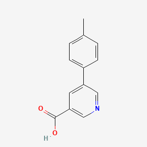 molecular formula C13H11NO2 B1603514 5-p-Tolylnicotinic acid CAS No. 893737-23-0