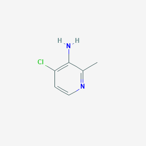 molecular formula C6H7ClN2 B1603516 4-クロロ-2-メチルピリジン-3-アミン CAS No. 1211399-74-4