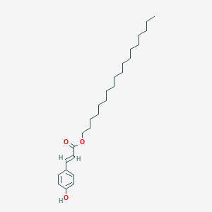 molecular formula C27H44O3 B160356 十八烷基对香豆酸酯 CAS No. 72943-88-5