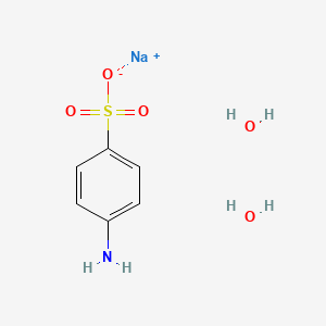 B1603590 Sodium sulfanilate dihydrate CAS No. 6106-22-5