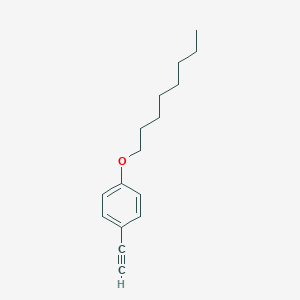 molecular formula C16H22O B160363 1-Ethynyl-4-octyloxy-benzene CAS No. 137338-08-0