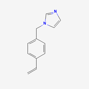 molecular formula C12H12N2 B1603664 1-(4-Vinylbenzyl)-1H-imidazole CAS No. 78430-91-8