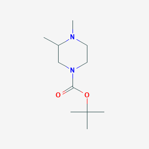 molecular formula C11H22N2O2 B1603683 tert-Butyl 3,4-dimethylpiperazine-1-carboxylate CAS No. 741287-32-1