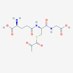 molecular formula C13H19N3O8S B1603697 S-Pyruvylglutathione CAS No. 54398-03-7