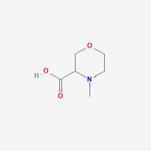 molecular formula C6H11NO3 B1603699 4-Methylmorpholine-3-carboxylic acid CAS No. 1240518-88-0
