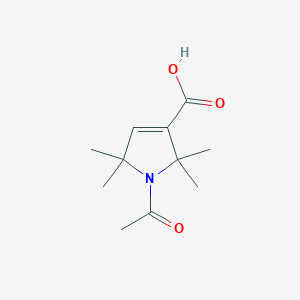 B016037 1-Acetyl-2,2,5,5-tetramethyl-3-pyrroline-3-carboxylic acid CAS No. 887352-25-2