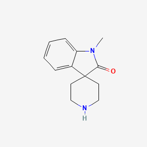 B1603710 1-Methylspiro[indoline-3,4'-piperidin]-2-one CAS No. 67677-81-0