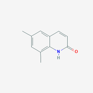 molecular formula C11H11NO B1603711 6,8-Dimethylquinolin-2(1H)-one CAS No. 54904-39-1