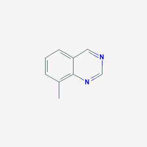 molecular formula C9H8N2 B1603716 8-甲基喹唑啉 CAS No. 7557-03-1