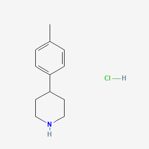 molecular formula C12H18ClN B1603751 4-(4-Methylphenyl)piperidine hydrochloride CAS No. 67765-24-6