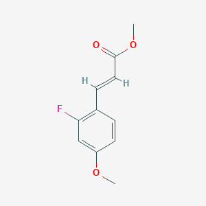 (E)-Methyl 3-(2-fluoro-4-methoxyphenyl)acrylate