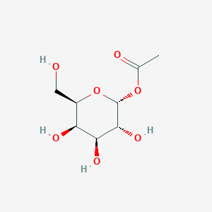 molecular formula C8H14O7 B1603771 1-O-Acetyl-alpha-D-galactopyranose CAS No. 496924-55-1