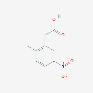 molecular formula C9H9NO4 B1603820 2-(2-Methyl-5-nitrophenyl)acetic acid CAS No. 287119-83-9