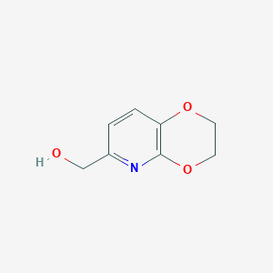 B1603835 (2,3-Dihydro-[1,4]dioxino[2,3-b]pyridin-6-yl)methanol CAS No. 615568-23-5
