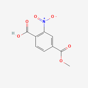 molecular formula C9H7NO6 B1603837 4-(甲氧羰基)-2-硝基苯甲酸 CAS No. 55737-66-1