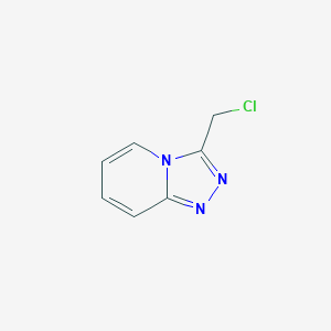 molecular formula C7H6ClN3 B1603858 3-(氯甲基)-[1,2,4]三唑并[4,3-a]吡啶 CAS No. 855789-56-9
