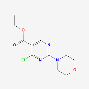B1603864 Ethyl 4-chloro-2-morpholinopyrimidine-5-carboxylate CAS No. 34750-23-7