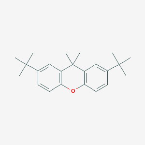 molecular formula C23H30O B160388 2,7-二叔丁基-9,9-二甲基呫吨 CAS No. 130525-41-6