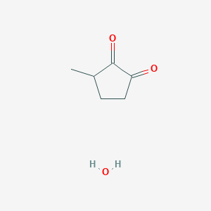 molecular formula C6H10O3 B1603895 3-Methylcyclopentane-1,2-dione hydrate CAS No. 1396995-49-5