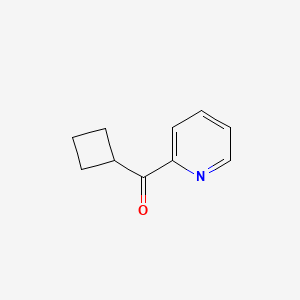 molecular formula C10H11NO B1603946 Cyclobutyl 2-pyridyl ketone CAS No. 515154-32-2
