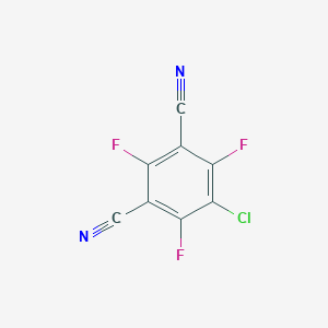 molecular formula C8ClF3N2 B160395 5-氯-2,4,6-三氟异苯二腈 CAS No. 1897-50-3