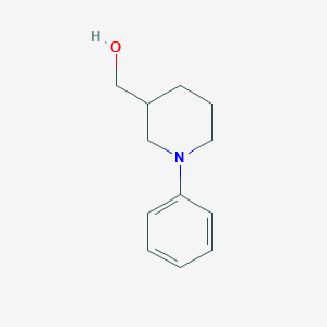 molecular formula C12H17NO B1603976 (1-苯基哌啶-3-基)甲醇 CAS No. 1081515-81-2