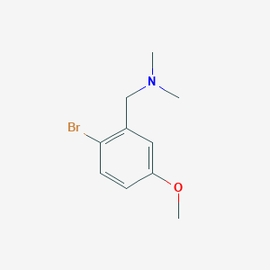 B160399 2-Bromo-5-methoxy-N,N-dimethylbenzylamine CAS No. 10126-37-1