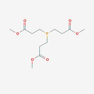 molecular formula C12H21O6P B1604002 三(2-甲氧羰基乙基)膦 CAS No. 29269-17-8