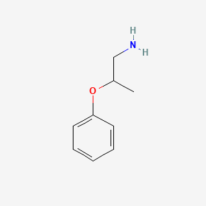 molecular formula C9H14ClNO B1604007 2-苯氧基丙胺 CAS No. 6437-49-6