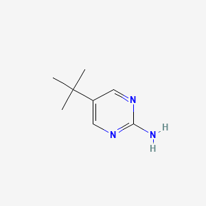 molecular formula C8H13N3 B1604017 5-(tert-Butyl)pyrimidin-2-amine CAS No. 94615-68-6