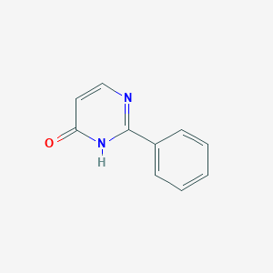 molecular formula C10H8N2O B160402 2-苯基嘧啶-4-醇 CAS No. 127892-81-3